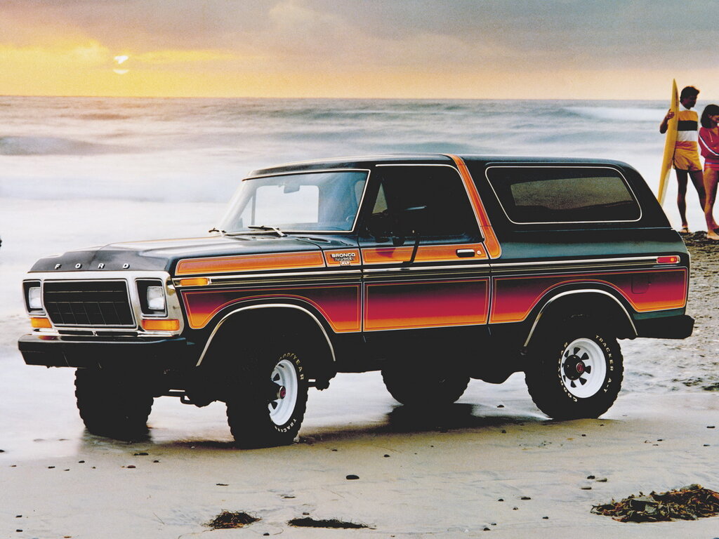 Ford Bronco 2 поколение, джип/suv 3 дв. (10.1977 - 09.1979)